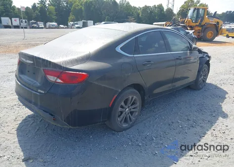 2016 Chrysler 200 Touring from USA, damaged, VIN 1C3CCCFB9GN188534